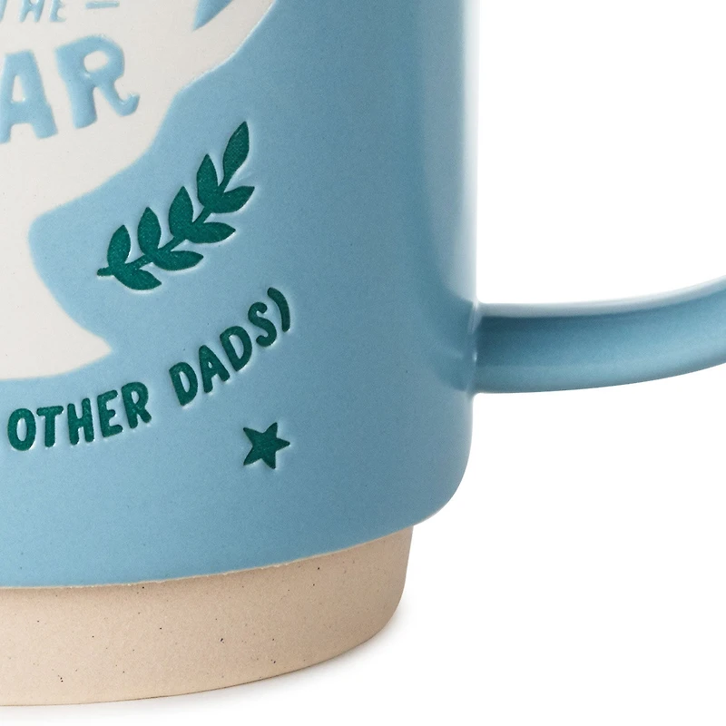 Father of the Year Trophy Blue Mug, 16 oz. for only USD 16.99 | Hallmark