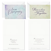 Simply Stated Boxed Religious Sympathy Cards Assortment, Pack of 12 for only USD 6.99 | Hallmark