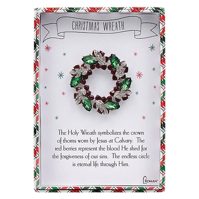 Roman Christmas Story Wreath Pin for only USD 19.99 | Hallmark