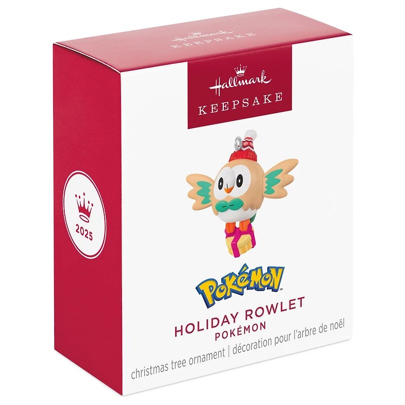 Mini Pokémon Holiday Rowlet Ornament, 1.25" for only USD 12.99 | Hallmark