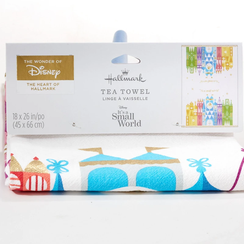 Disney It's a Small World Tea Towel, 18x26 for only USD 16.99 | Hallmark