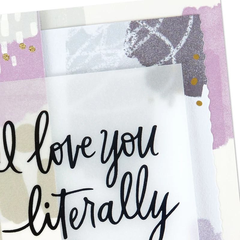 Love You Literally All the Time Anniversary Card for Spouse for only USD 7.99 | Hallmark
