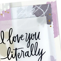 Love You Literally All the Time Anniversary Card for Spouse for only USD 7.99 | Hallmark