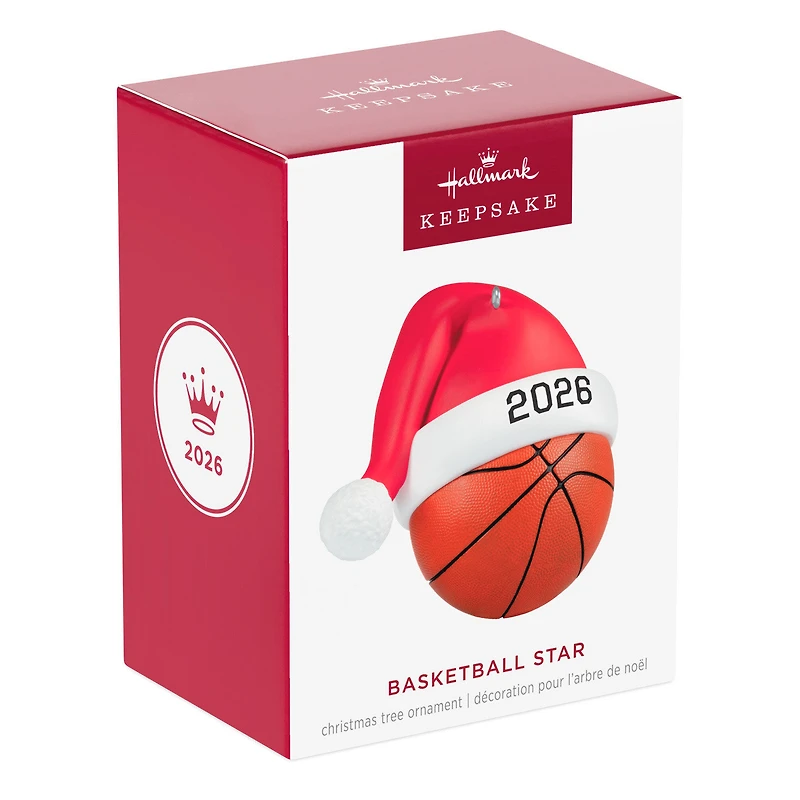 Basketball Star 2026 Ornament for only USD 18.99 | Hallmark