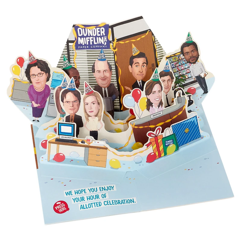 The Office The Party Planning Committee Funny Pop-Up Birthday Card With Sound for only USD 9.99 | Hallmark