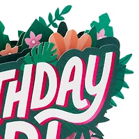 Tropical Flowers 3D Pop-Up Birthday Card for Her for only USD 7.99 | Hallmark