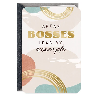 You Lead By Example Boss's Day Card for only USD 2.99 | Hallmark