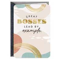 You Lead By Example Boss's Day Card for only USD 2.99 | Hallmark