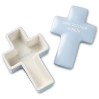 First Communion Cross-Shaped Lidded Trinket Dish for only USD 29.99 | Hallmark