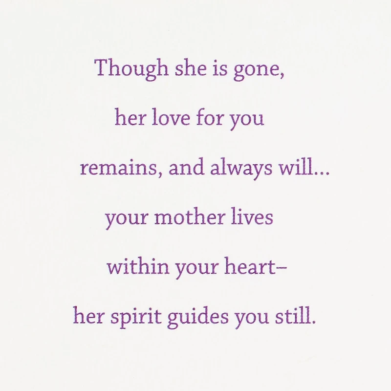 Your Mother Lives On in You Sympathy Card for only USD 5.59 | Hallmark