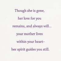 Your Mother Lives On in You Sympathy Card for only USD 5.59 | Hallmark