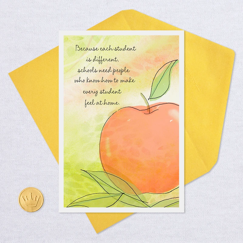 Schools Need People Like You Thank-You Card for Teacher for only USD 2.00 | Hallmark