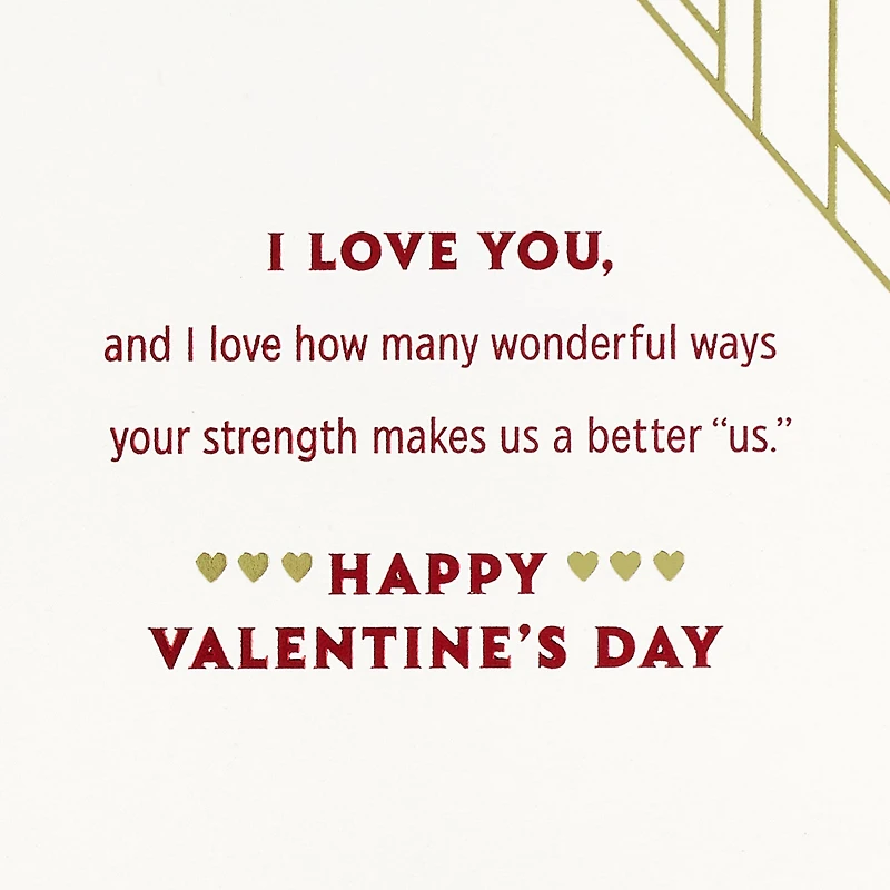 You're So Strong in So Many Ways Romantic Valentine's Day Card for only USD 7.99 | Hallmark