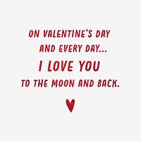 Love You to the Moon and Back Gift Card Greeting Romantic Valentine's Day Card for only USD 4.99 | Hallmark