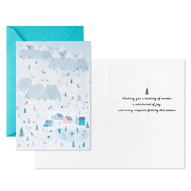 Mountain Village Scene Boxed Christmas Cards, Pack of 16 for only USD 12.49 | Hallmark
