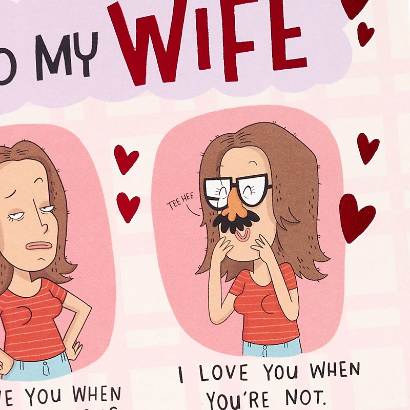 I Love You When... Pop-Up Valentine's Day Card for Wife for only USD 6.59 | Hallmark