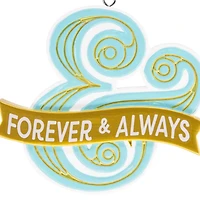 Forever and Always Ampersand Hallmark Ornament for only USD 14.99 | Hallmark
