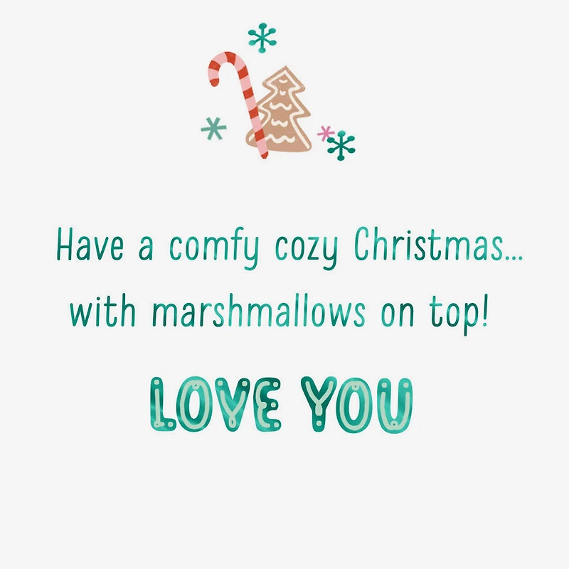 Hope It's Comfy, Cozy Christmas Card for Niece for only USD 3.99 | Hallmark