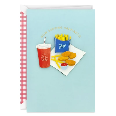 Now Serving Happiness Birthday Card for Kids for only USD 7.59 | Hallmark