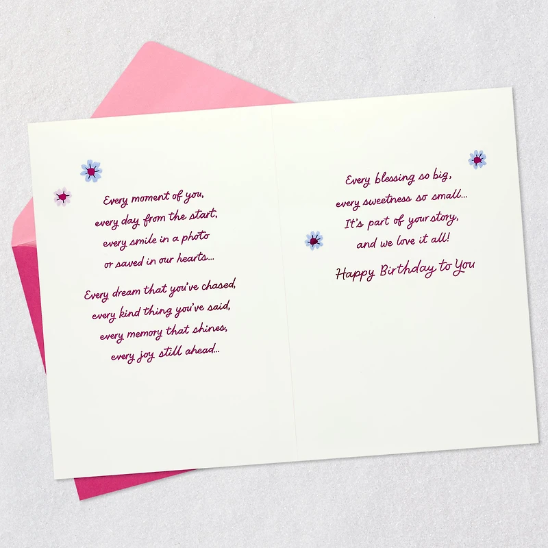 We Love Every Part of Your Story Birthday Card for Daughter for only USD 6.99 | Hallmark
