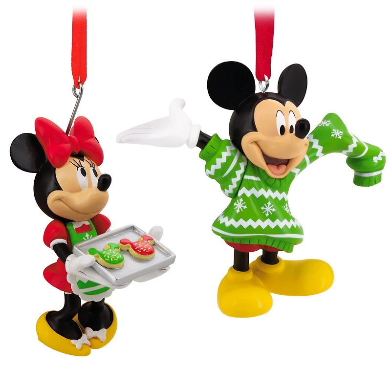 Disney Mickey and Minnie Ornament Gift Set for only USD 11.49 | Hallmark
