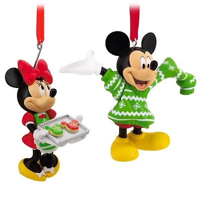 Disney Mickey and Minnie Ornament Gift Set for only USD 11.49 | Hallmark