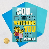 It's Amazing Watching You Be a Parent Funny Pop-Up Father's Day Card for Son for only USD 5.59 | Hallmark