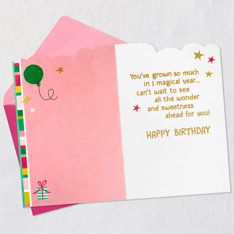 Unicorn and Rainbow First Birthday Card for only USD 5.99 | Hallmark