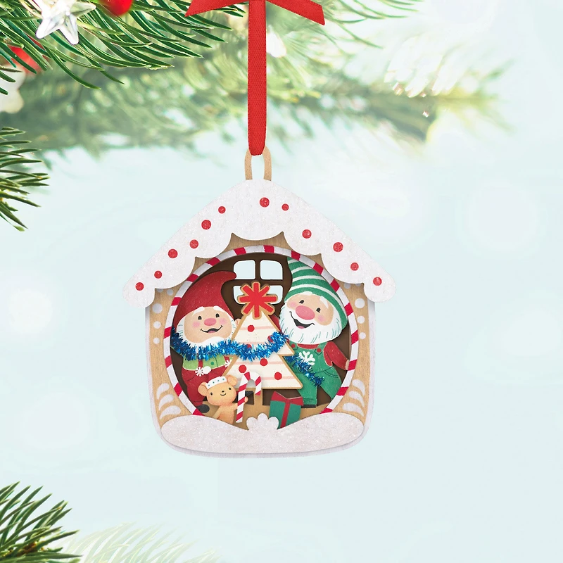 5th Anniversary Gnome for Christmas Papercraft Ornament for only USD 31.99 | Hallmark