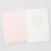 Luckiest Baby Ever New Baby Card for Girl for only USD 6.99 | Hallmark