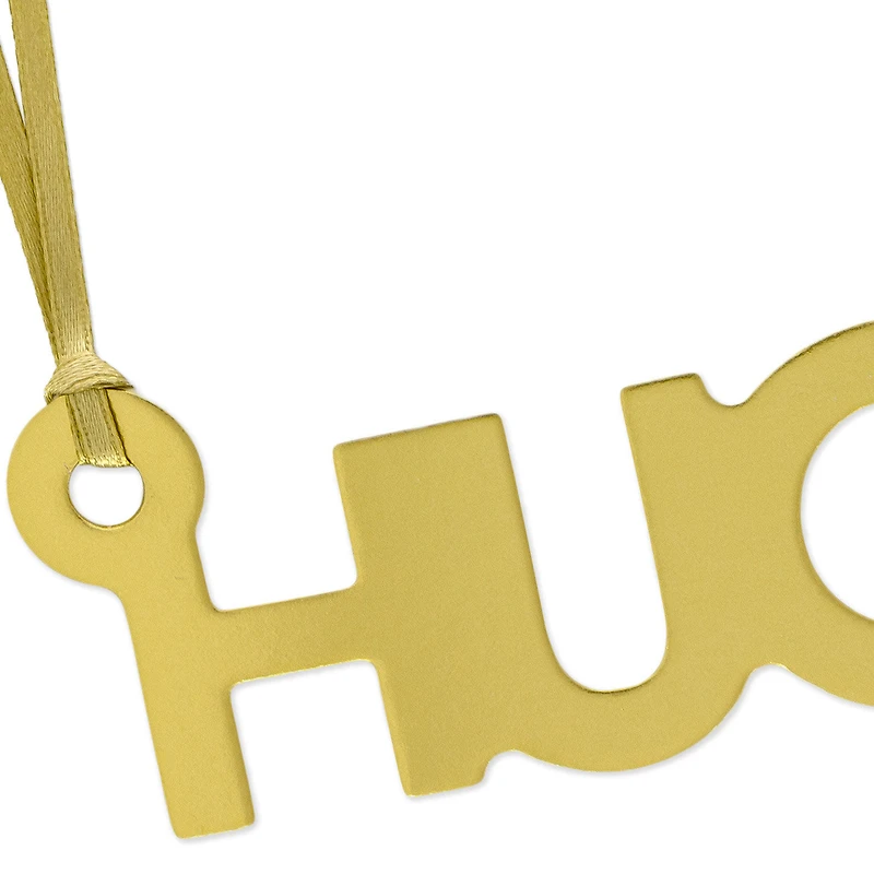 Gold "Hugs" Die-Cut Gift Trim for only USD 4.49 | Hallmark