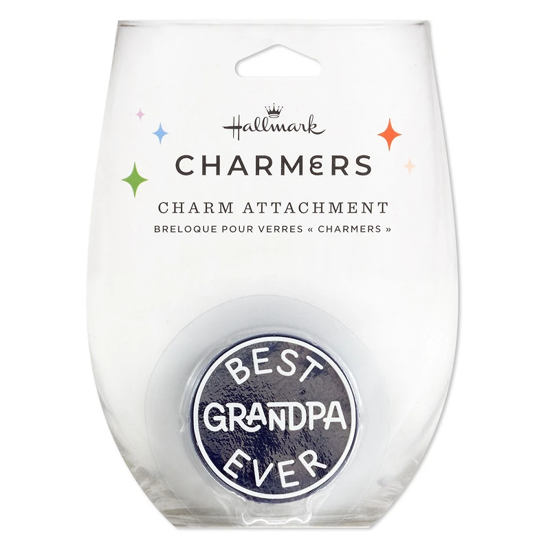 Charmers Best Grandpa Ever Silicone Charm, 1.7" H for only USD 8.99 | Hallmark