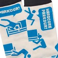 The Office Parkour Novelty Crew Socks for only USD 14.99 | Hallmark