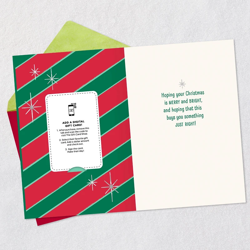 Merry Mod Santa Gift Card Greeting Christmas Card for only USD 4.99 | Hallmark