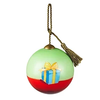 Disney Mickey and Friends Ne'Qwa Art® Hand-Painted Glass Hallmark Ornament for only USD 40.49 | Hallmark