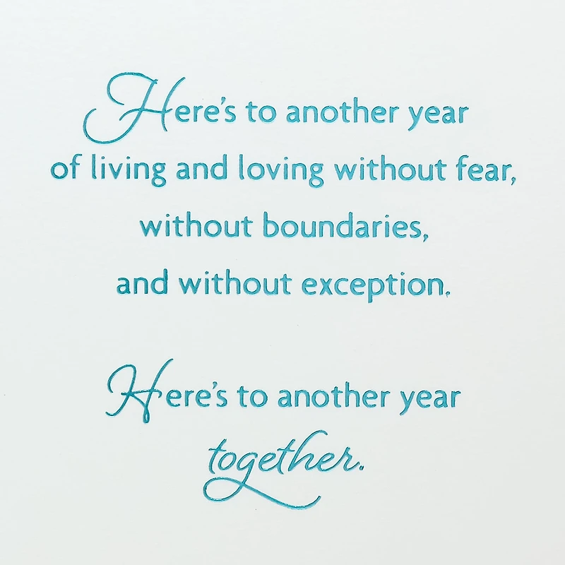 Here's to Another Year Together LGBTQ Anniversary Card for only USD 4.99 | Hallmark