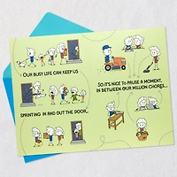 A Pause for Love Funny Pop-Up Father's Day Card for Husband for only USD 6.99 | Hallmark