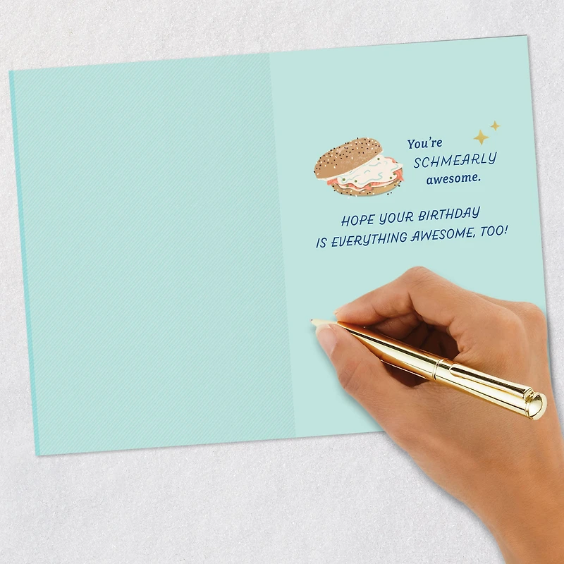 You're Schmearly Awesome Birthday Card for only USD 3.99 | Hallmark
