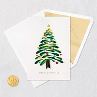 Merry and Bright Christmas Tree Quilled Paper Handmade Christmas Card for only USD 13.59 | Hallmark