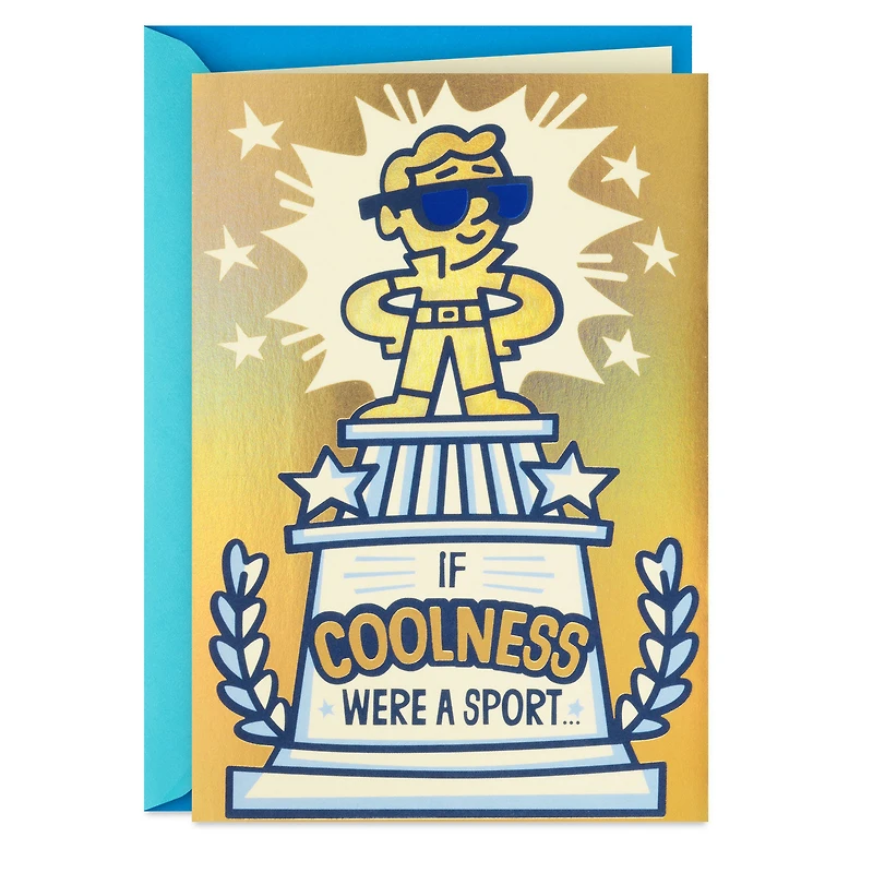 First Place for Coolness Birthday Card for only USD 3.99 | Hallmark