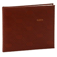 Brown Hexagonal Pattern Guest Book for only USD 19.99 | Hallmark