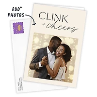 Personalized Clink and Cheers Congratulations Photo Card for only USD 4.99 | Hallmark