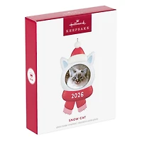 Snow Cat 2026 Photo Frame Ornament for only USD 19.99 | Hallmark