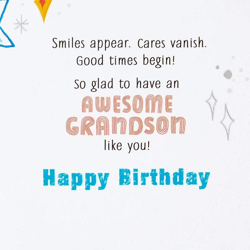 Love When You're Around Birthday Card for Grandson for only USD 4.99 | Hallmark