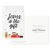 Jesus Is the Gift Religious Boxed Christmas Cards, Pack of 16 for only USD 9.99 | Hallmark