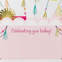 Pastel Balloons Musical 3D Pop-Up with Lights Birthday Card for only USD 9.99 | Hallmark