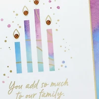 We're Lucky to Call You Family Birthday Card for Daughter-in-Law for only USD 6.59 | Hallmark