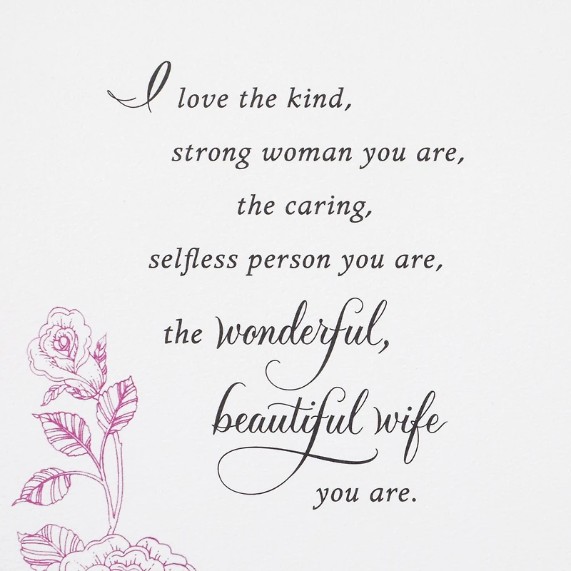I Love Everything About You Birthday Card for Wife for only USD 7.59 | Hallmark