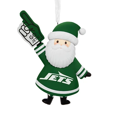 NFL New York Jets Santa Fan Hallmark Ornament for only USD 12.99 | Hallmark