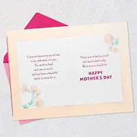You Deserve a Day to Be Celebrated Mother's Day Card for only USD 8.99 | Hallmark